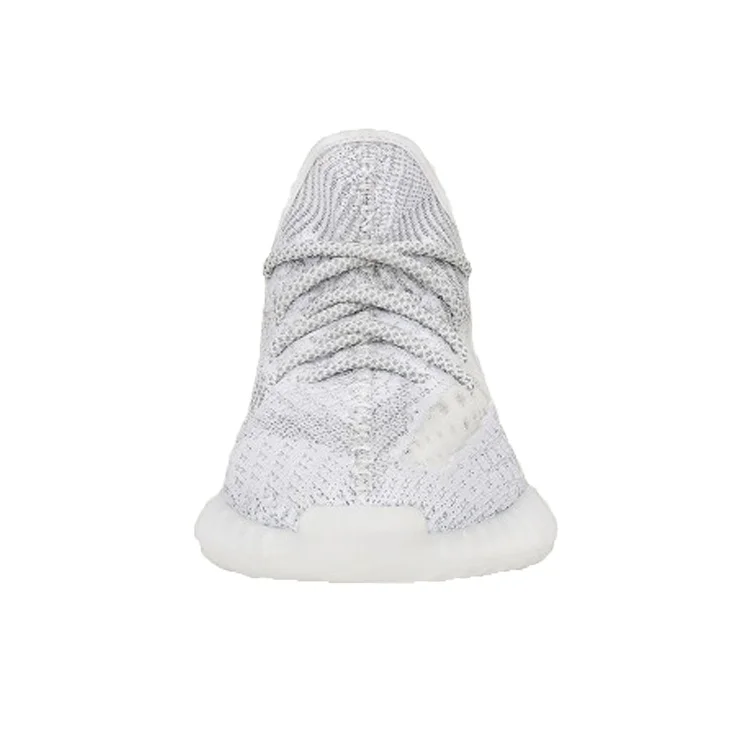 Adidas Originals Yeezy Boost 350 V2 Static Mesh Slip Resistant Low top Casual Shoes Unisex Gray White 20 23 Edition EF2905-20-23 view 5
