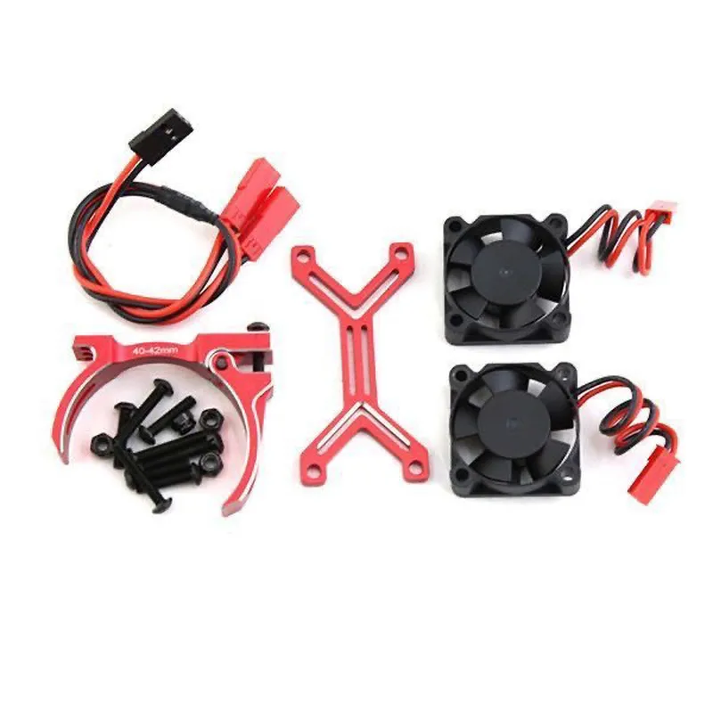 RC Motor Cooling Fan Heatsink 40mm 42mm for Trax xas ARRMA 4068 4074 4274 4268 Brushless Adjustable Mount Upgrade Parts DIY Set