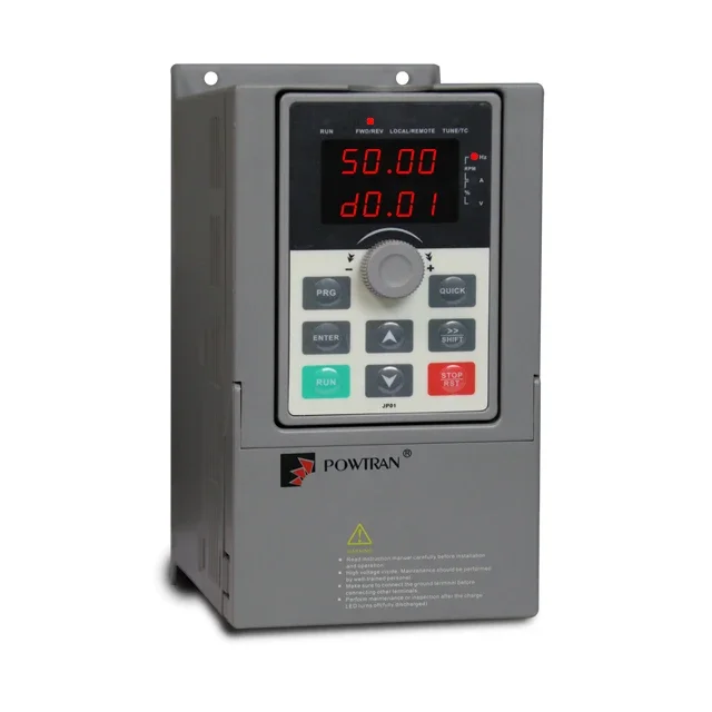 TOP brand POWTRAN Inverter PI500a 15kw 20hp ac variable frequency inverter VFD motor drive