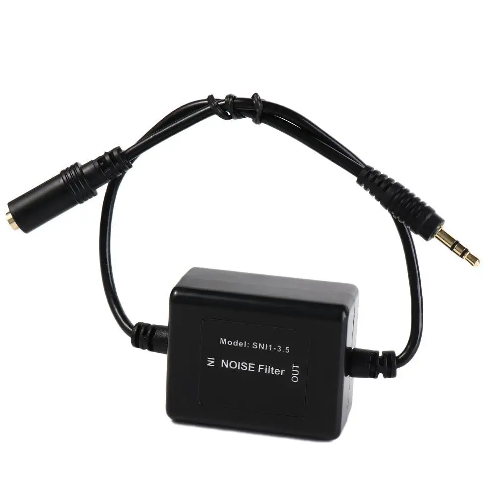 Audio System Home Stereo Noise Eliminate Audio Noise Filter 3.5mm Audio Isolator Headphone Mini Jack Noise Isolator Ground Loop