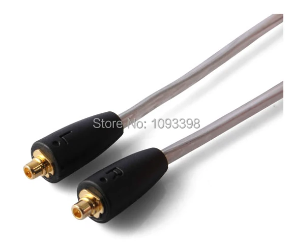 Silver Plated Audio Cable For Final E5000 E4000 A8000 B1 B2 B3 MAKE1 2 3 Creative AURVANA TRIO Panasonic RP-HDE10E headphone