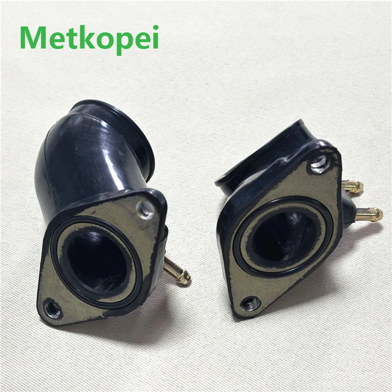 محول واجهة المكربن للدراجات النارية فوهات غراء مشعب السحب لـ Hyosung 125cc Comet Carby & EFI GT125R وصلة مجددة #6