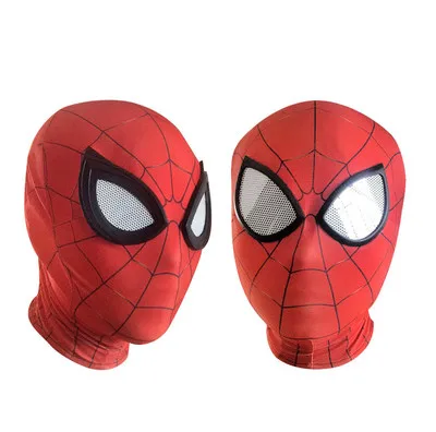 

Superhero Spider Masks Man Into Spider Verse Miles Morales Mask Cosplay Peter Parker Costume Zentai Spider helmet man Homecoming