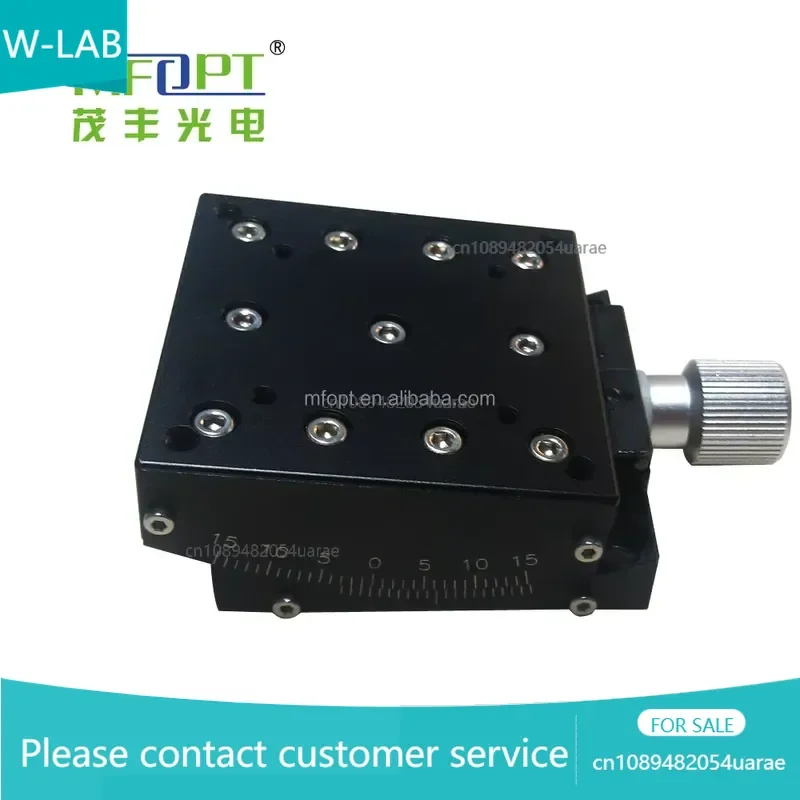 SPGOH-60A80 Series/High Accuracy Precision Rotary Stages with Dovetail Slide and Worm Gear