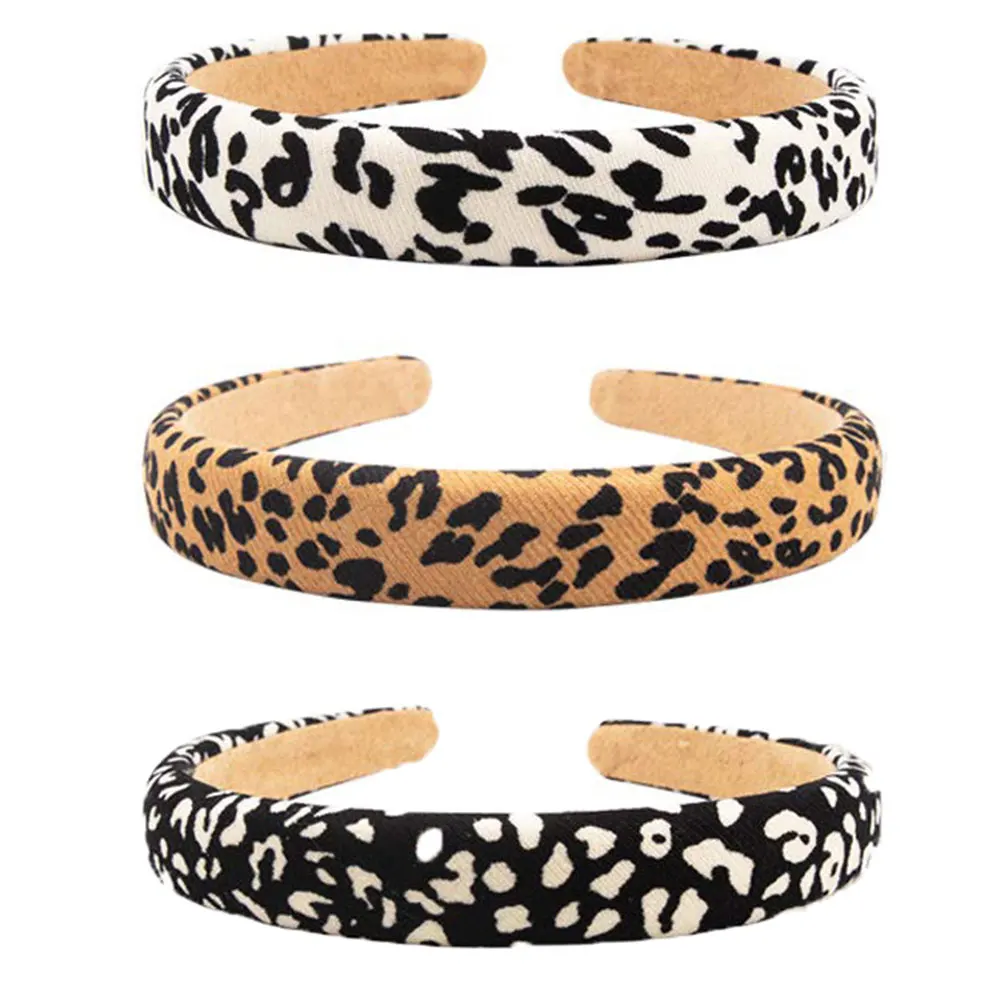 

3Pcs Glamorous Leopard Hairband Exquisite Design for Women Girls Ideal for Weddings Homecomings Parties Hairband Headdress