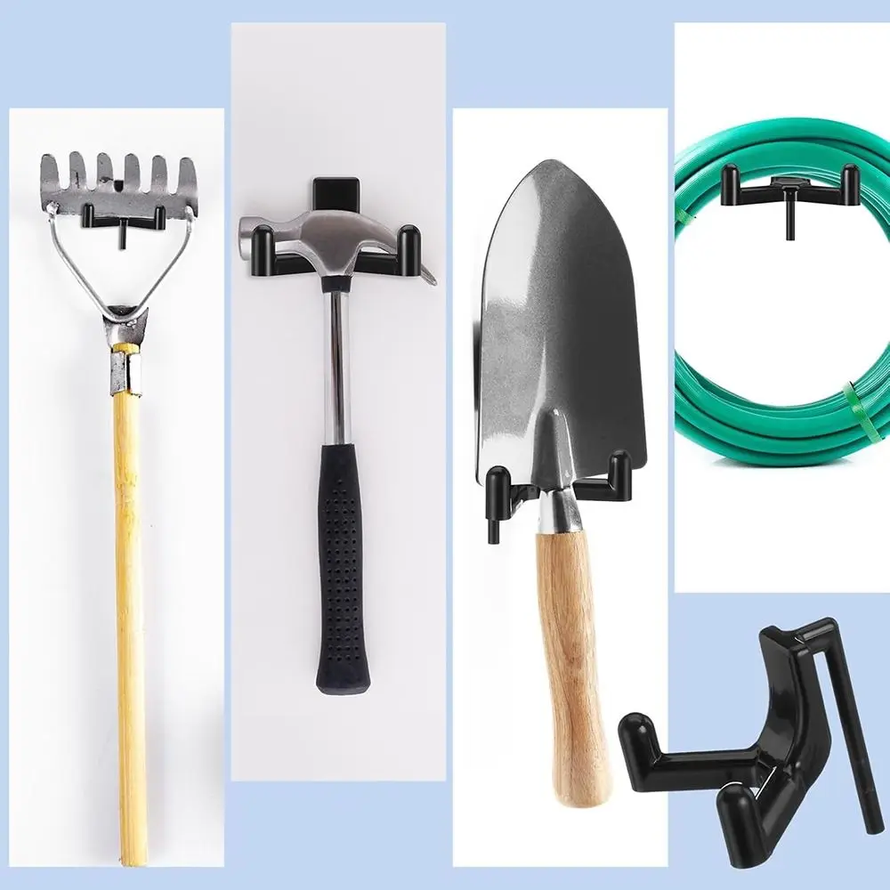 1Pcs Langlebige Platzsparende Schuppen Haken Kunststoff Gartenarbeit Ausrüstung Garten Werkzeug Haken Lagerung Aufhänger für Power Werkzeuge Schaufeln