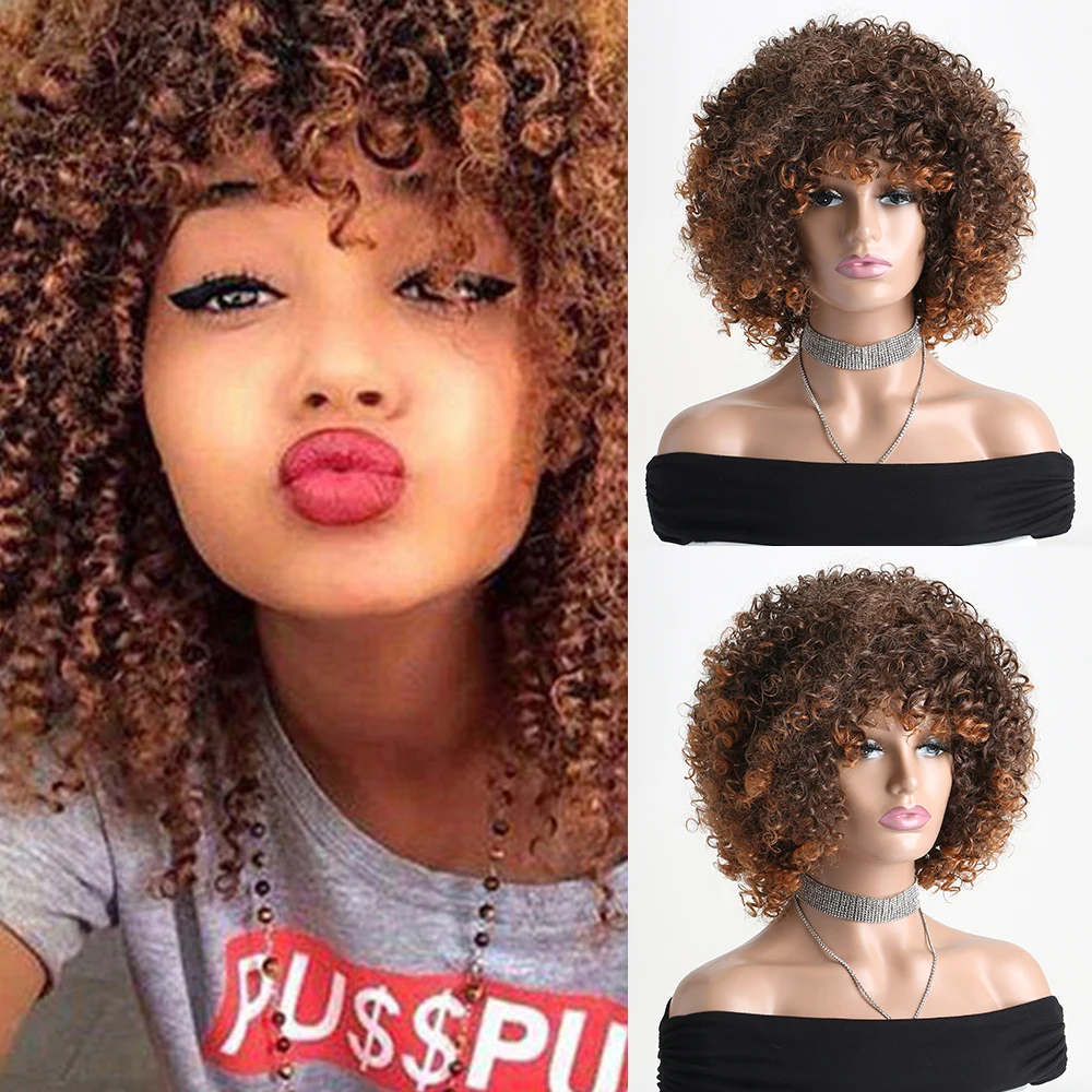 

12-дюймовые синтетические смешанные коричневые короткие натуральные парики, подходящие для ежедневного использования, свадебный музыкальный фестиваль на Рождество и Хэллоуин, бал