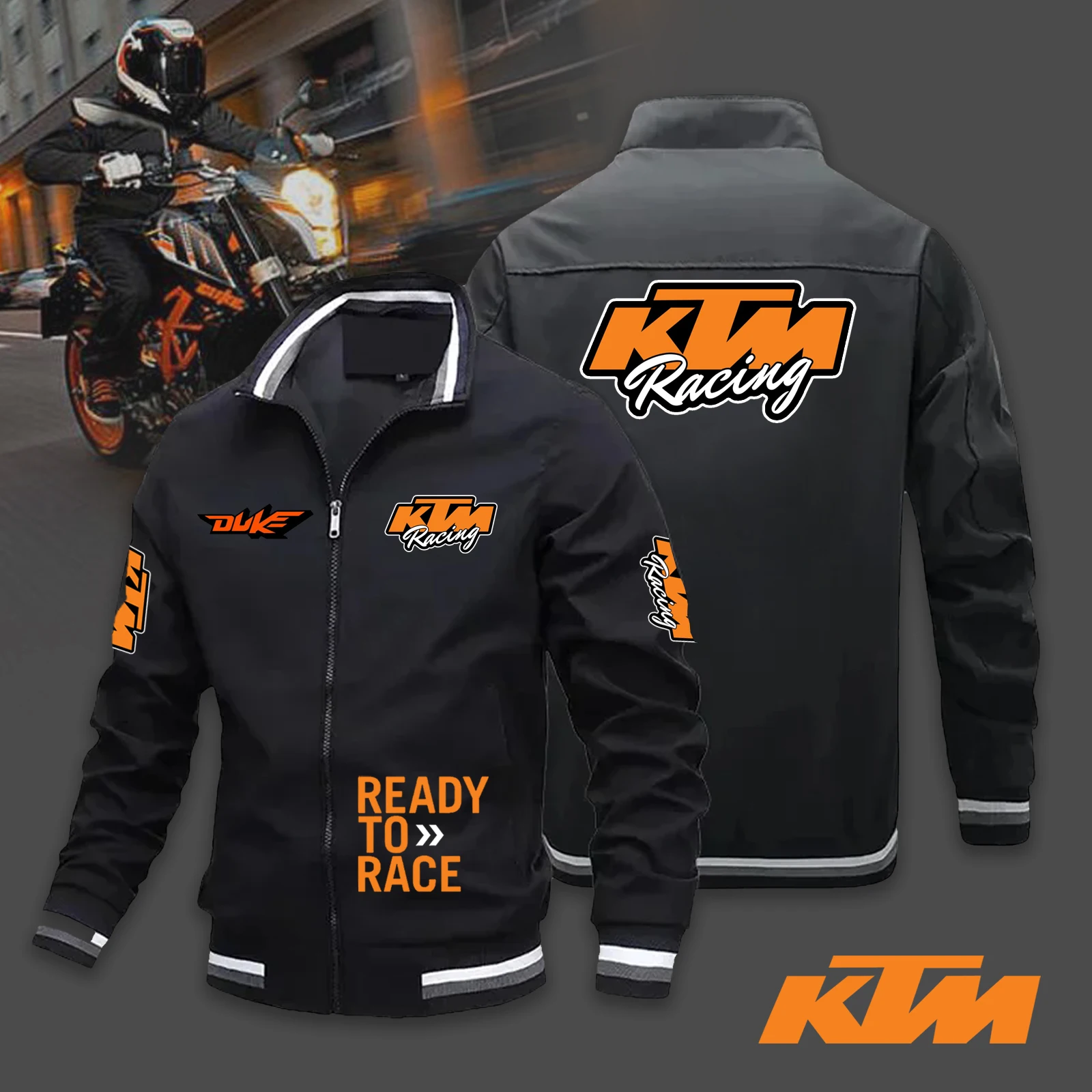 2024 men\'s cycling motorcycle racing KTM jacket high-quality outdoor cycling jacket KTM clothing men\'s cycling clothing