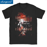 Camiseta Resident New Eviled 4 para hombres y mujeres, camisetas Vintage de algodón puro, camisetas de juego con cuello redondo, camisetas de manga corta de talla grande