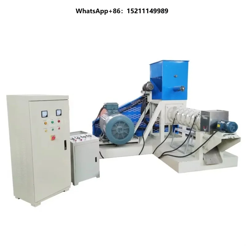 Cat Fish Dog Animal Pet Food Extruder Feed Pellet Make Processing Machine for Fish Food