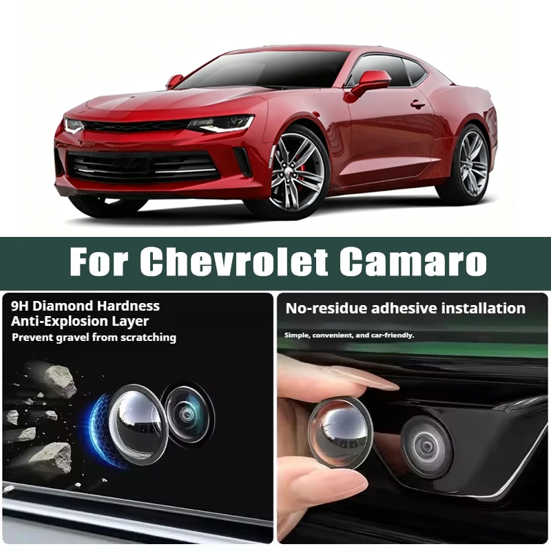 

Car Camera Lens Protector 2PCS Rear View Camera Cover 360° Protection Anti Scratch Waterproof For Chevrolet Camaro