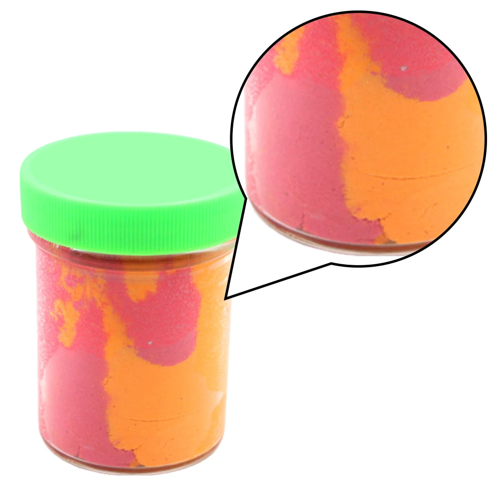 طعم سمك السلمون المرقط لصيد سمك الشبوط ، مادة ناعمة ، أشكال عائمة ملونة ، إغراء #3