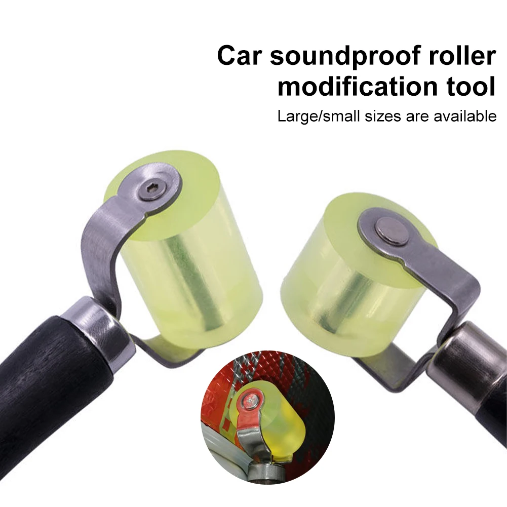 

50mm Car Soundproofing Automotive Sound Deadening Wheel Roller Tool Application Rubber Deadener Accessories