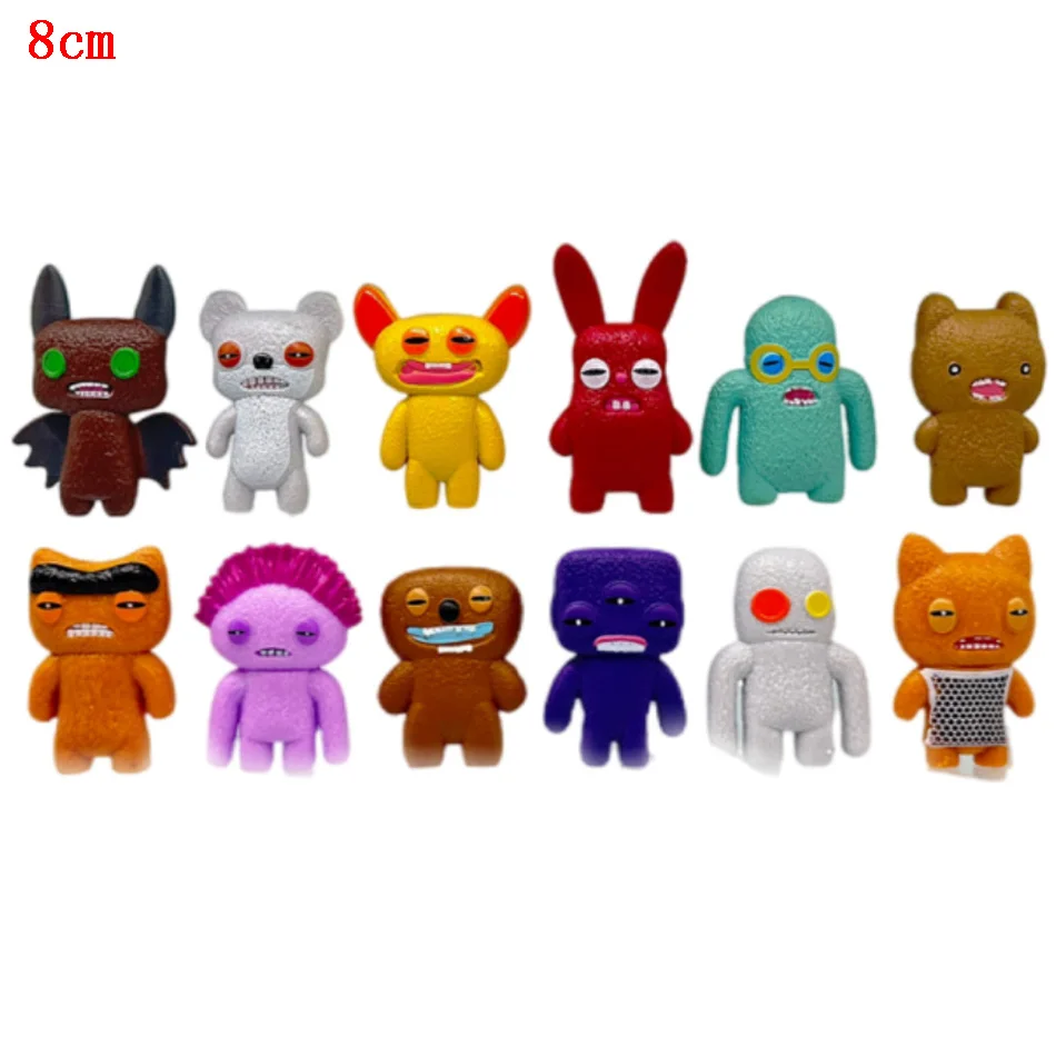 Fuggler 블라인드 박스 치아 인형 괴물 추악한 귀여운 괴물 재미 있은 인형 발렌타인 데이 사랑 괴물 휴일 생일 선물 장식