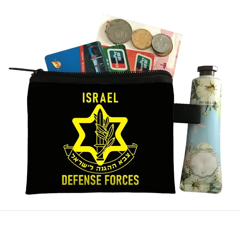 Israel IDF Israeli Army Mossad Coin Purse Special Forces Units 669 Egoz Maglan Wallet Credit Card Money Coin Bag Small Purses