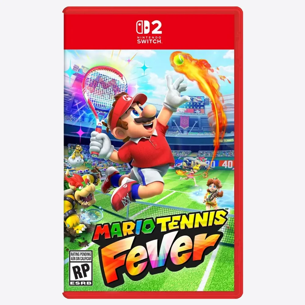 Mario Tennis Fever, Mario Fever para Nintendo Switch 2, Ofertas de Juegos, Tarjeta de Juego Física, Compatible con 1-4 Jugadores para Nintendo Switch 2