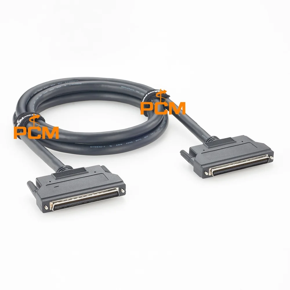 HPCN 100-Pin-SCSI-Kabel, High-Density-SCSI-Anschlusskabel, kompatibel mit Advantech PCL-101100R für industrielle Automatisierungstests – Detail 2