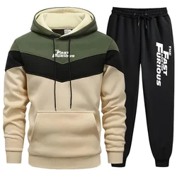 Hoodies Quality Sweatshirts for Men Tracksuit Jogging Drawstring Versatile Hot Sales Sports Set Sweatpants Daily Casual Tricolor