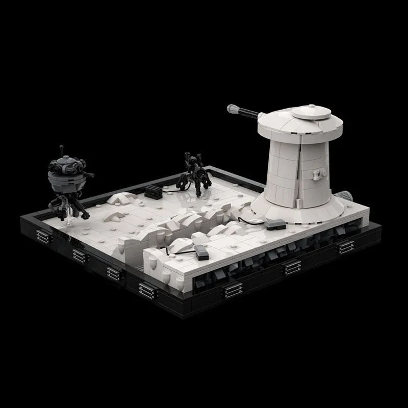 Star ภาพยนตร์รุ่น Moc อาคารอิฐ Battle of Turrets คอลเลกชันเทคโนโลยี Modular Blocks ของขวัญของเล่นคริสต์มาส DIY Assembly