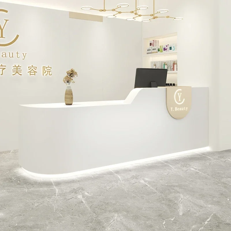 Customer Center Reception Desks Tables Atril Counter Desk Beauty Salon Front Pulpito Commercial Furniture Office Professional