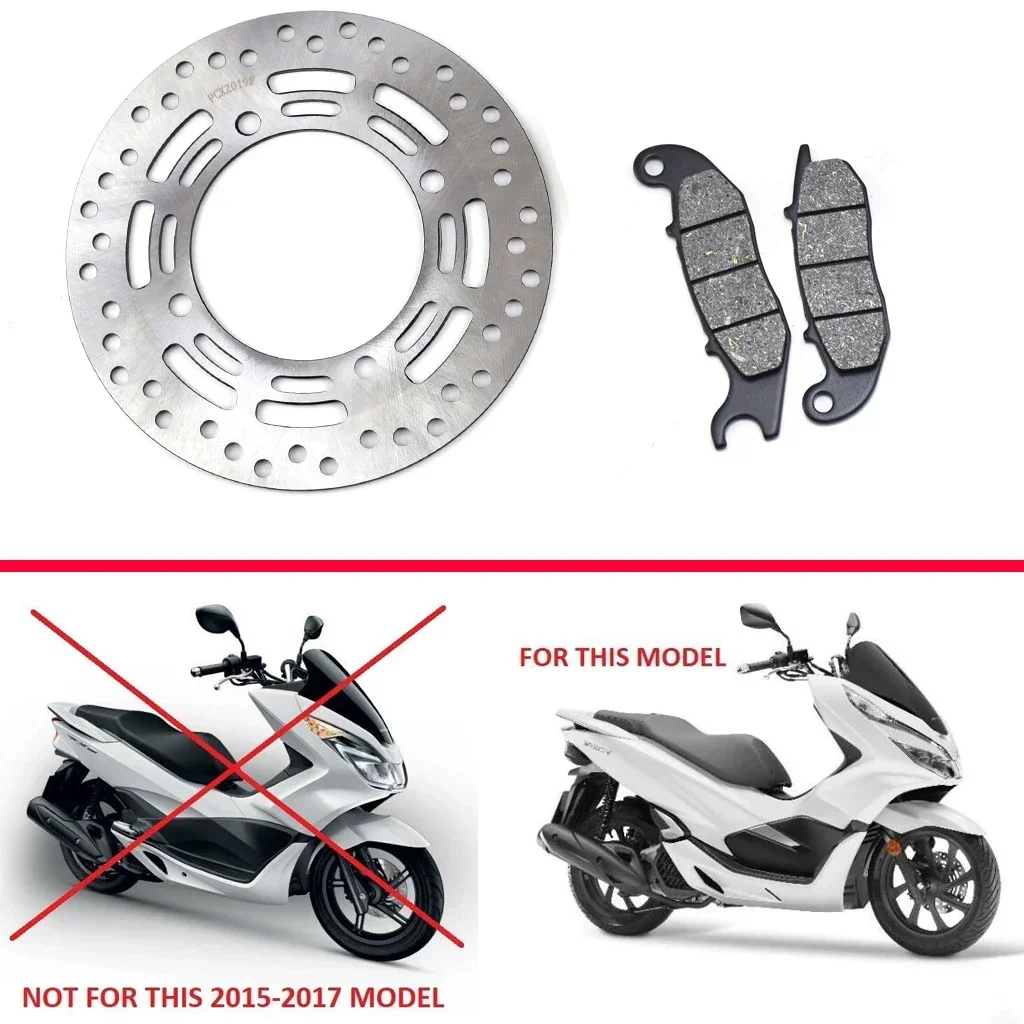 

Motorcycle Front Brake Disc Brake Pad For Honda PCX125 PCX 125 2018 - 2021 Parts No ABS Scooter Spare Parts