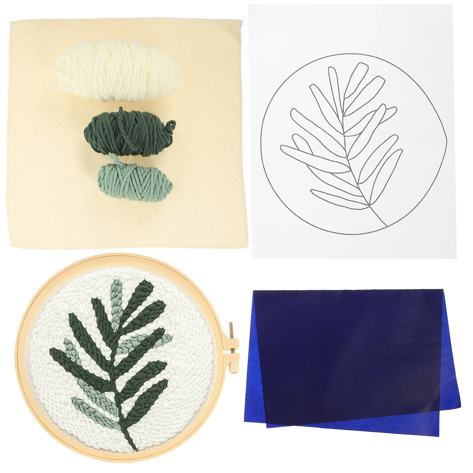 

Embroidery Ornament Kit Material Pack Knitting Beginner Sewing Suite Craft Supplies Tools