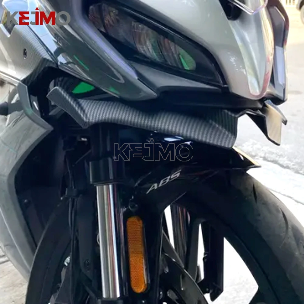 

Nmax125 Nmax155 Motorcycle Front Fairing Winglet Aerodynamic Wing Cover Trim Spoiler Winglet Body Work Fairing for Yamaha