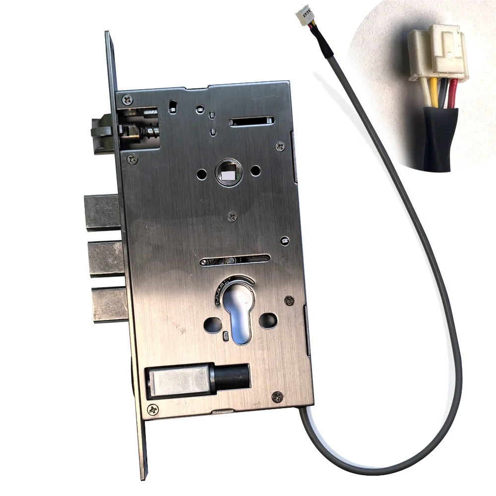 Intelligent automatic door lock socket 6068 self-propelled missile 12v security household intelligent electric socket lock
