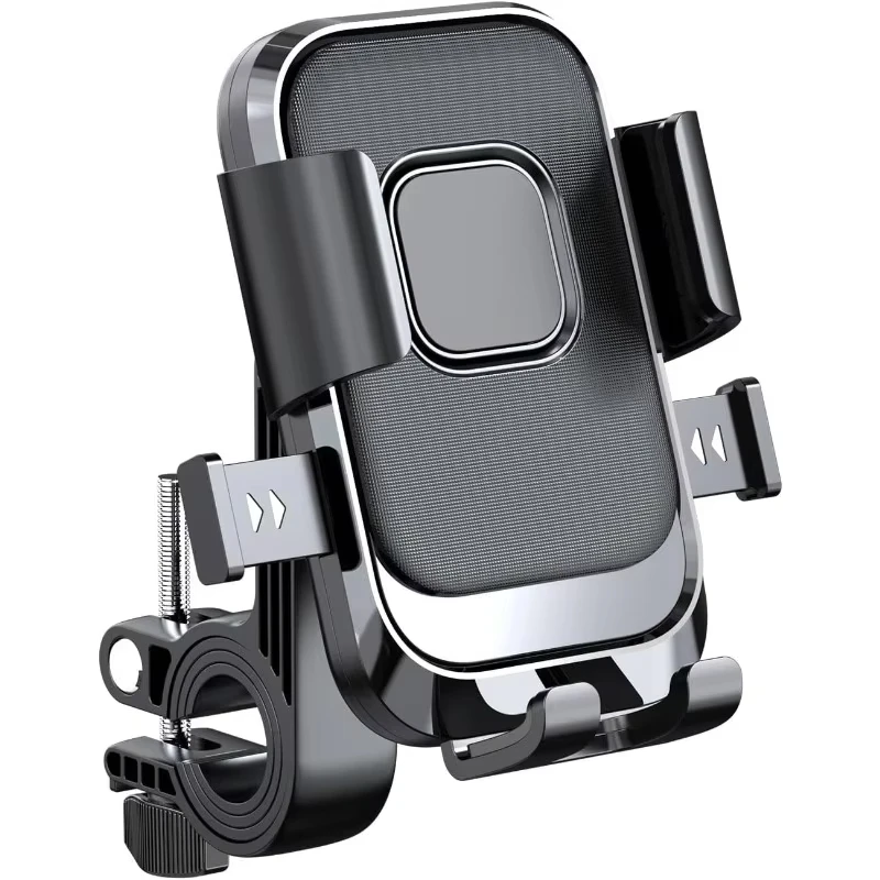 Fahrrad-Telefonhalter, Motorrad, schnell verriegelbar, drehbar, MTB-Telefonhalterung, stoßfester Telefonhalter