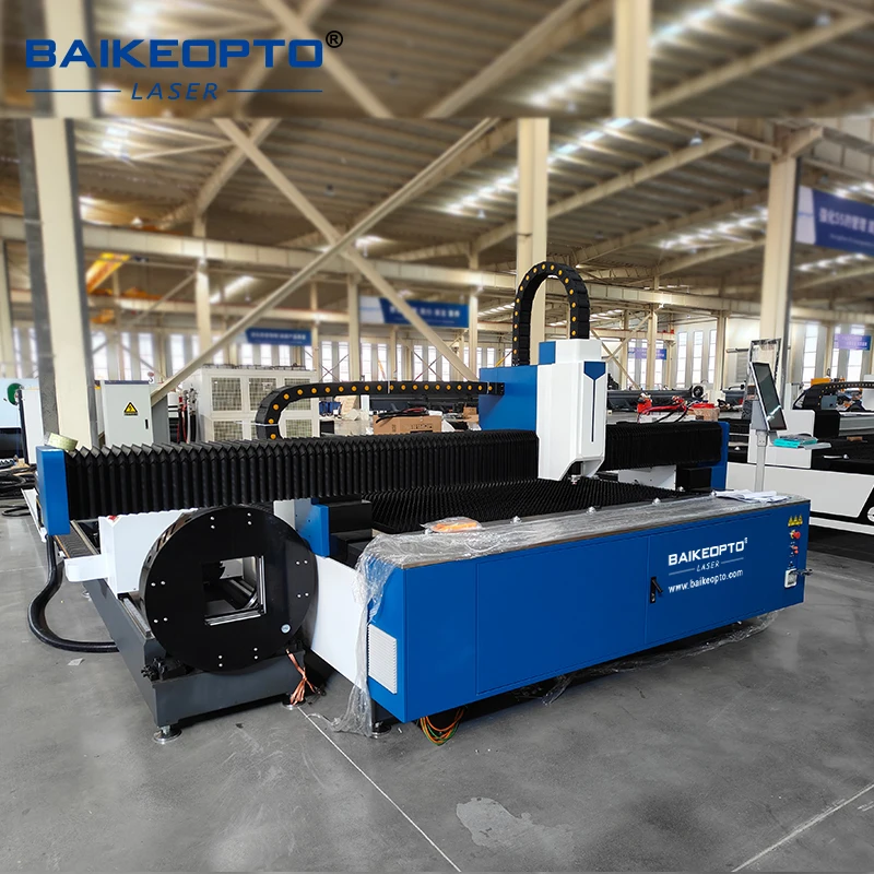 Fully automatic laser tube and plate cutting machine - supports carbon steel/stainless steel/aluminum alloy