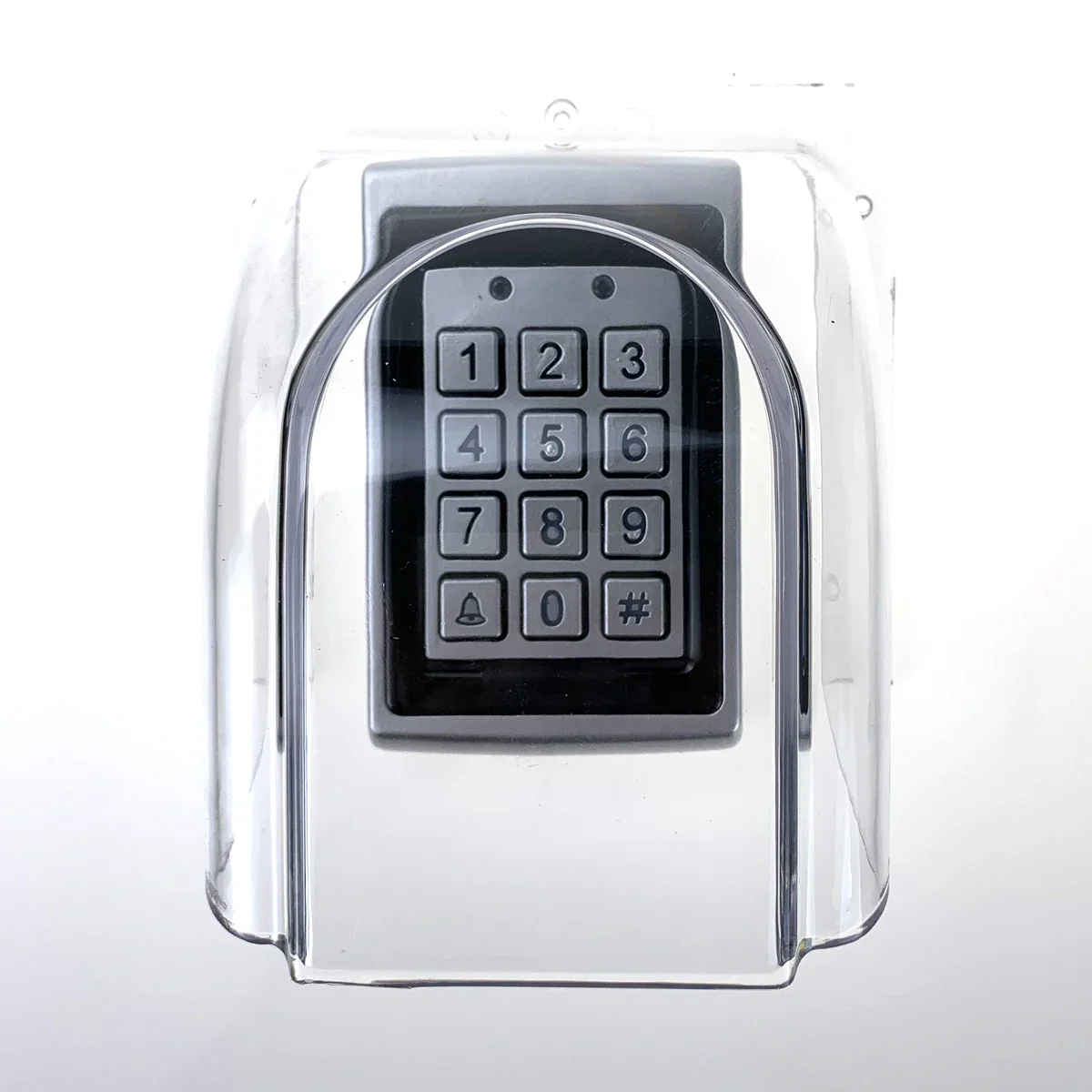 Waterproof Case for 86 Button Doorbell Plastic Rain Protector Outdoor Rainproof Cover Access Control Keypad Reader Sun Shell