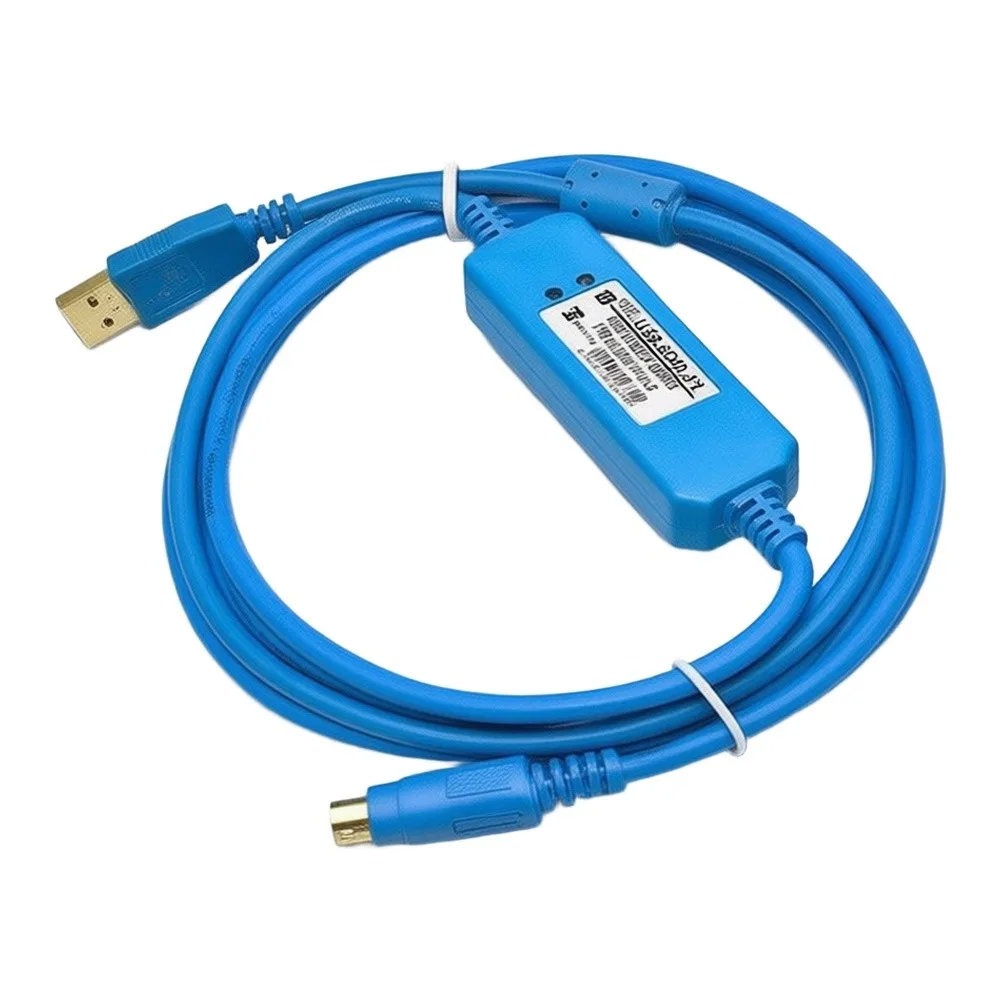 For Plc Programming Cable For FX Series With For Ch340 Chip Opto Isolation Data Line For FX3U For Fx2n FX1S For Fx3ga Industrial