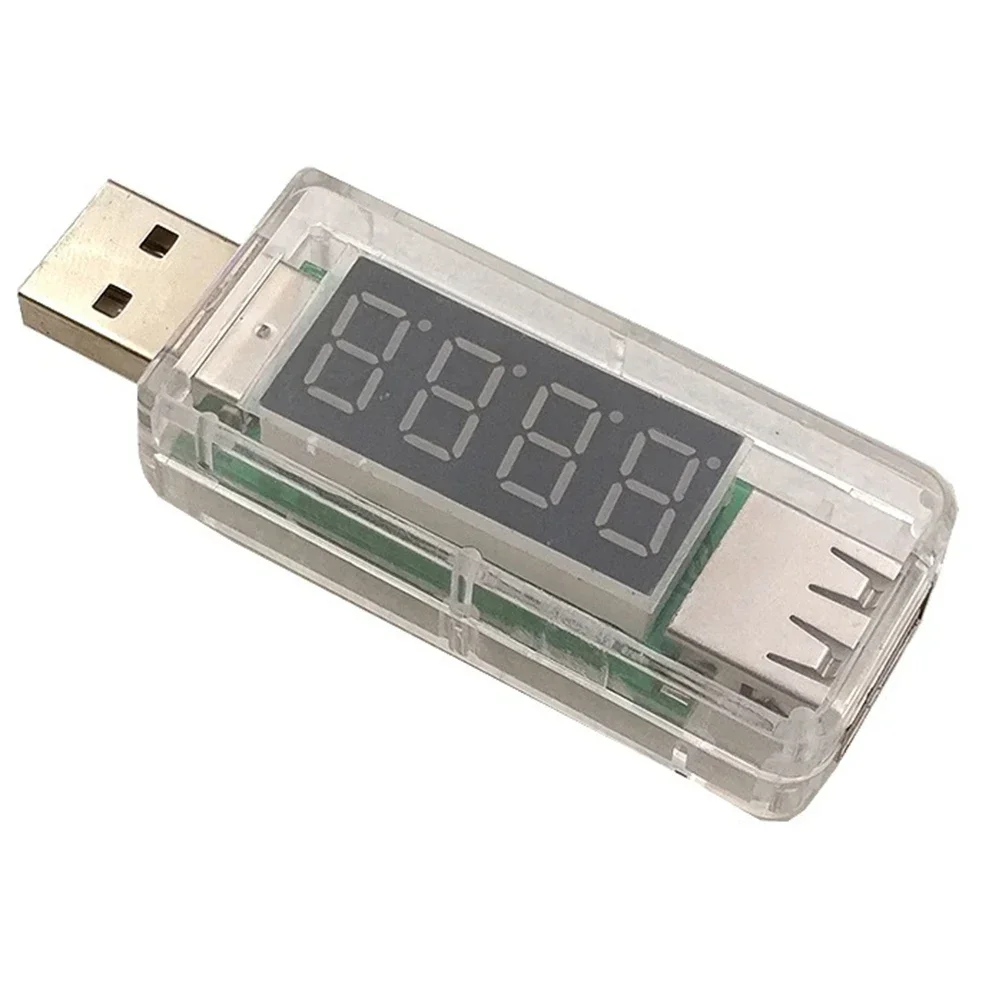 1pc Digital USB Mobile Power Charging Current Voltage Tester Meter Voltmeter Ammeter Electrical Instruments Parts