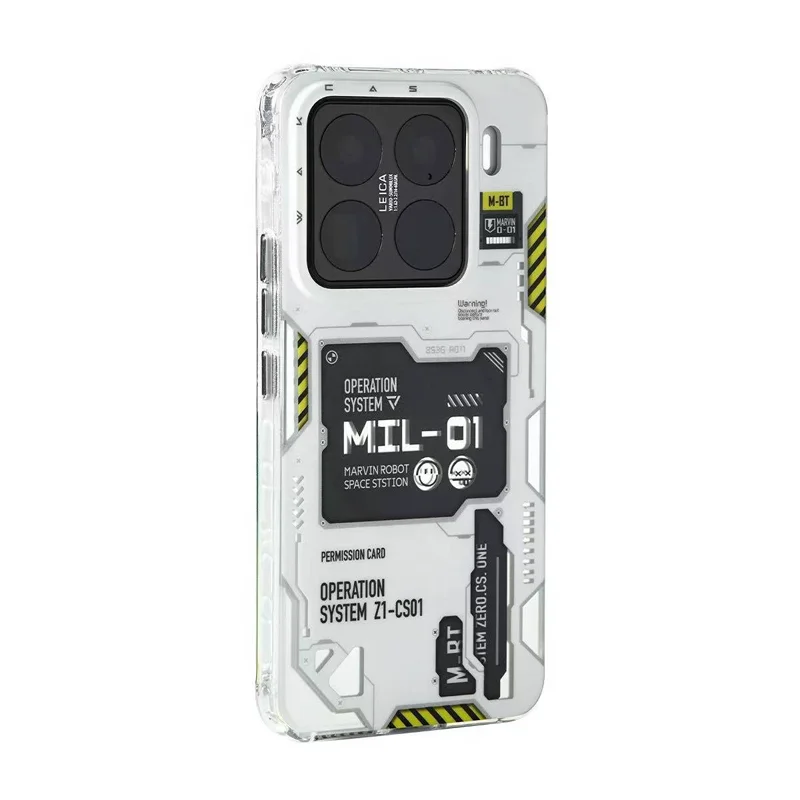 Wakcas Case For Xiaomi 15 Wireless Charging Back Cover Case for XIAOMI 15