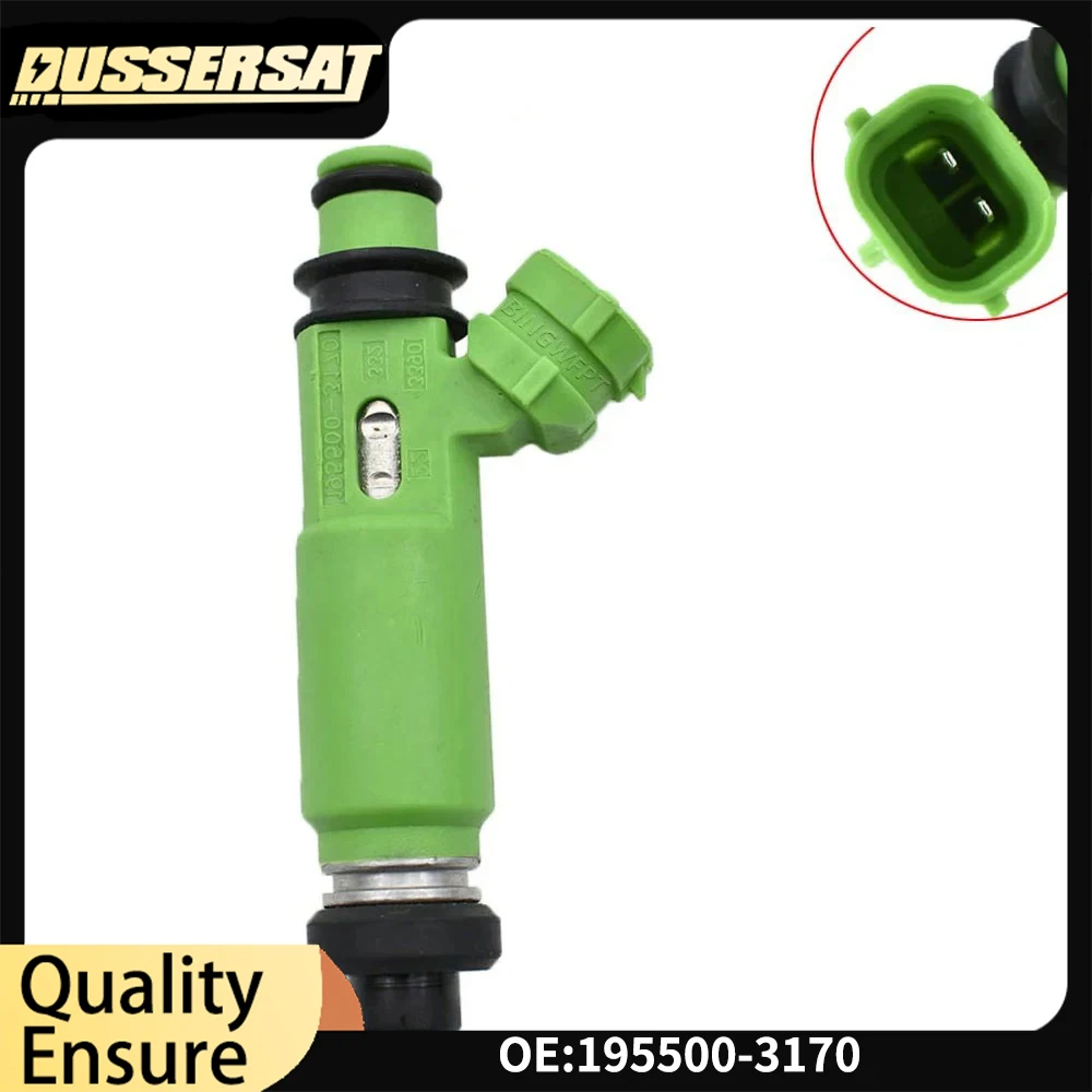 1/4pcs brand new best quality injector nozzle For Mitsubishi Montero Sport 3.0L 6G72 1998-2003  195500-3170 1955003170 MD332733