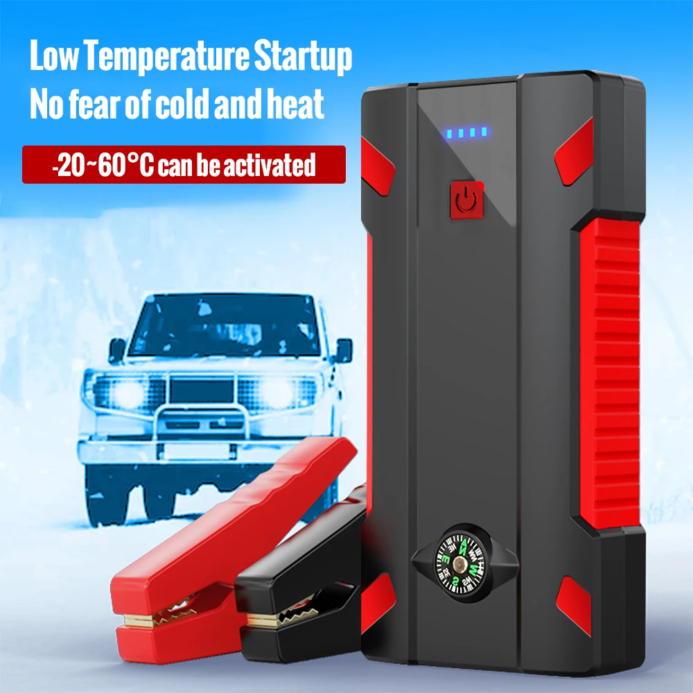 

7200mAh Car Jump Starter Portable Power Bank Car Battery Charger Booster 15V Car Starting Device Emergency Power Bank Booster