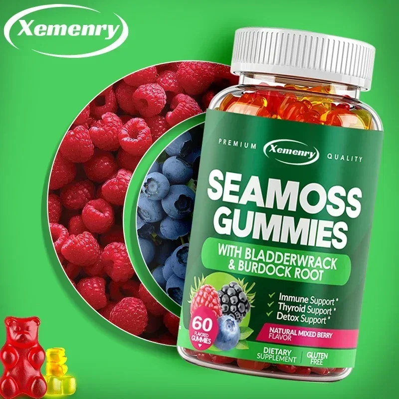 SEAMOSS - Contains Burdock Root and Bladderwrack Seaweed To Enhance Intestinal Health and Immunity