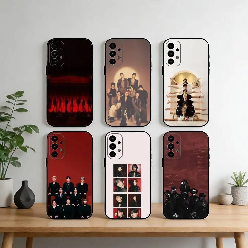 

A-ATEEZ In Your Fantasy Phone Case For Samsung S25,S24,S21,S22,S23,S30,Ultra,S20,Plus,Fe,Note,10,9,5G Black Cover