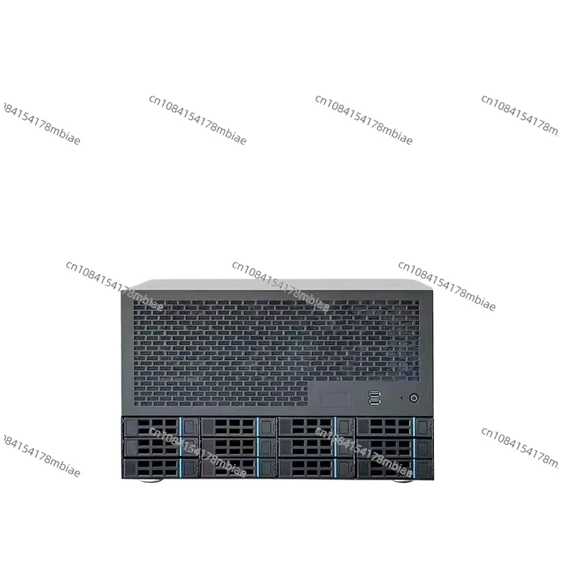 12 Bay NAS Chassis ATX Motherboard ATX Power Supply 8 Full Height Slots Enterprise Home AIO Server