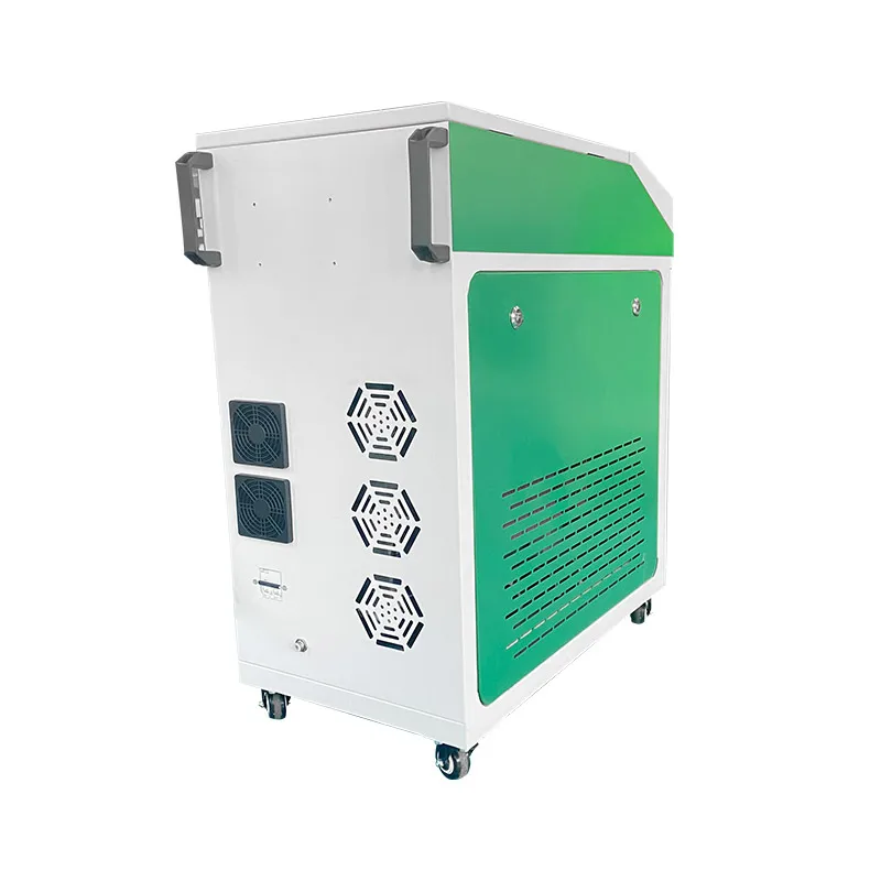 Pulse Laser Cleaning Machine JPT 100W 200W 300W Wall Dust Paint Remover Metals Rust Cleaner