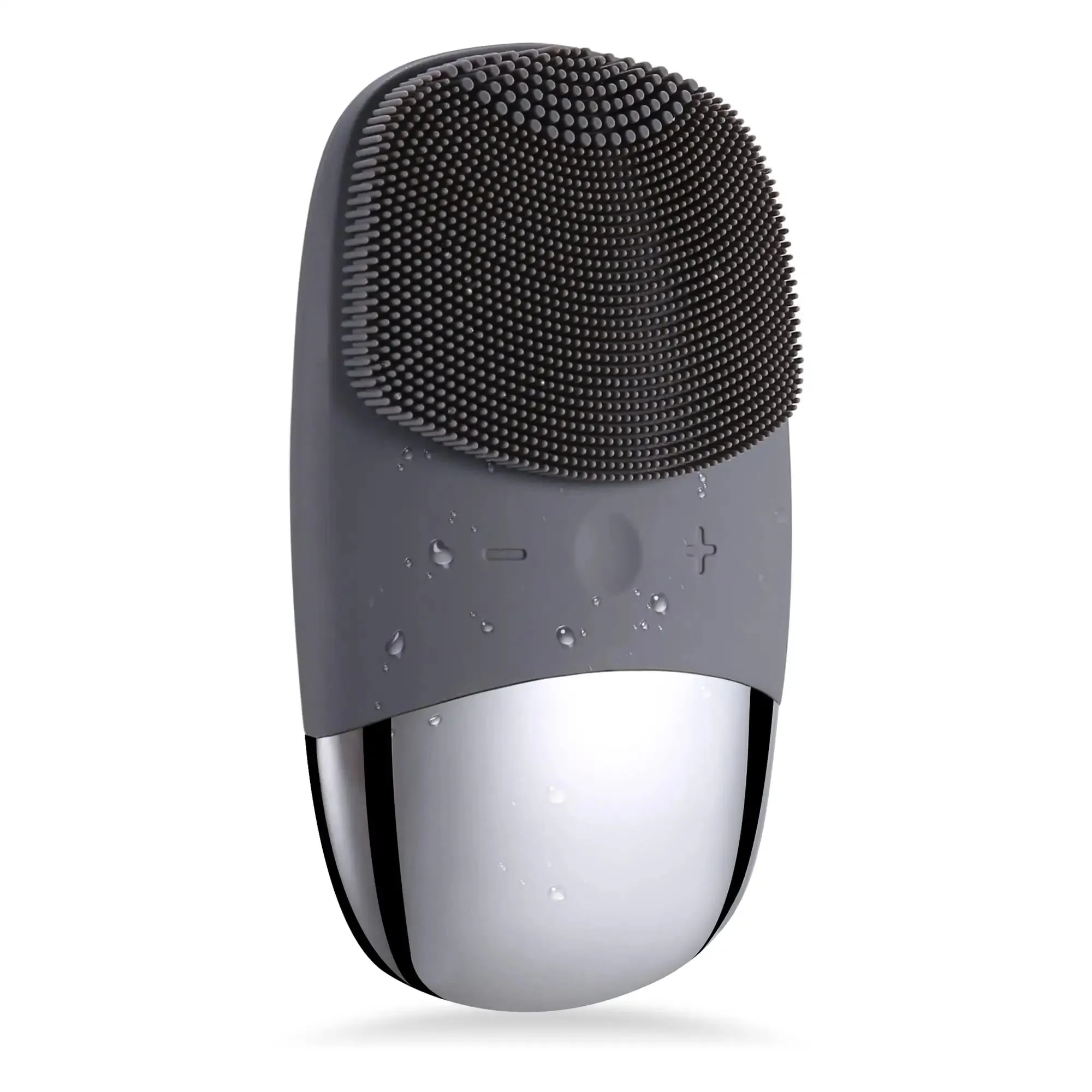 

3 in 1 Electric Waterproof Silicone Facial Cleansing Brush Face Scrubber Massager for Cleanning Remove Blackhead Exfoliating