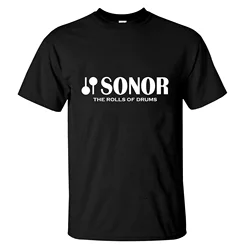 2023 Fashion Tees Men T Shirt Casual New Limited The Rolls of Drums Sonor Design Oversized T-shirt Graphic Streetwear S-3XL