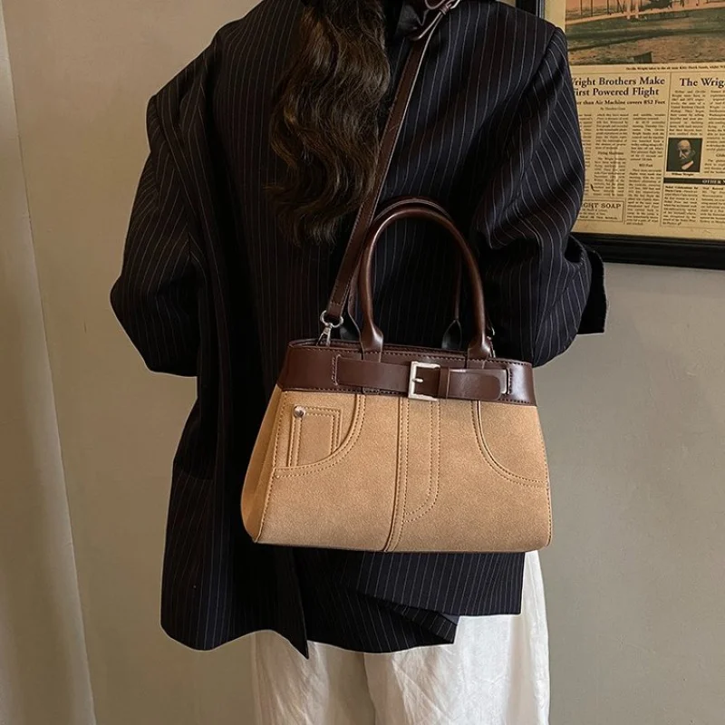 

Ladies Shoulder Bag Made Of Cowhide Leather Boasting High-End Skopje Trendy Vintage Lightweight Daily Look​