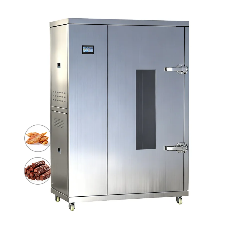 Industrial Heat Pump Dryer for Food Processing with PLC and Pump Beef Jerky & Sausage Dehydrator Customized