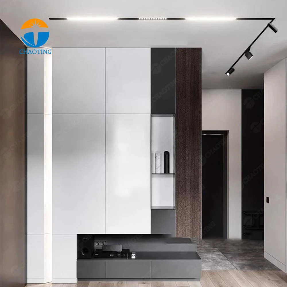 

DC 48V Magnetic LED Track Light Linear Mini Track Flood Spot Light COB Spotlights Recessed Rail System Pendant Track Light Rail