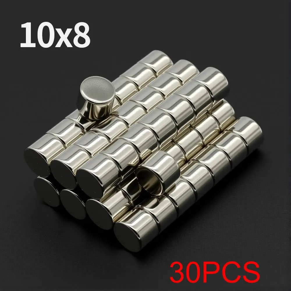Krachtige Neodymium magneet N35 NdfeB permanente magnetische imanes ronde supersterke koelkastmagneten DIY 10x1 10x2 10x3 10x4 10x5mm