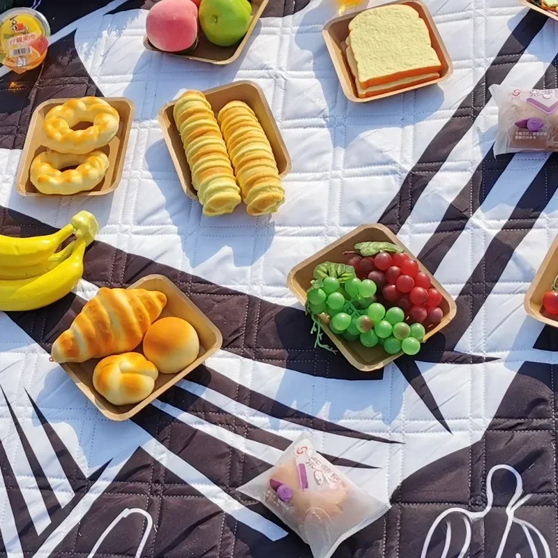 Large Thickened Outdoor Moisture-proof Camping Mat Portable Collapsible Soft Comfortable Machine Washable Picnic Camping Mat