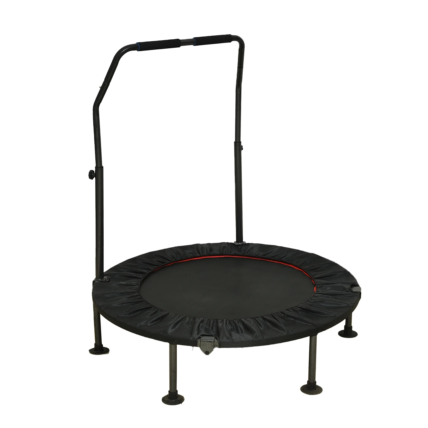 Új Design trampoline számára gyerekek vel Biztonság handrails Hordozható foldable beltéri sportok trampoline