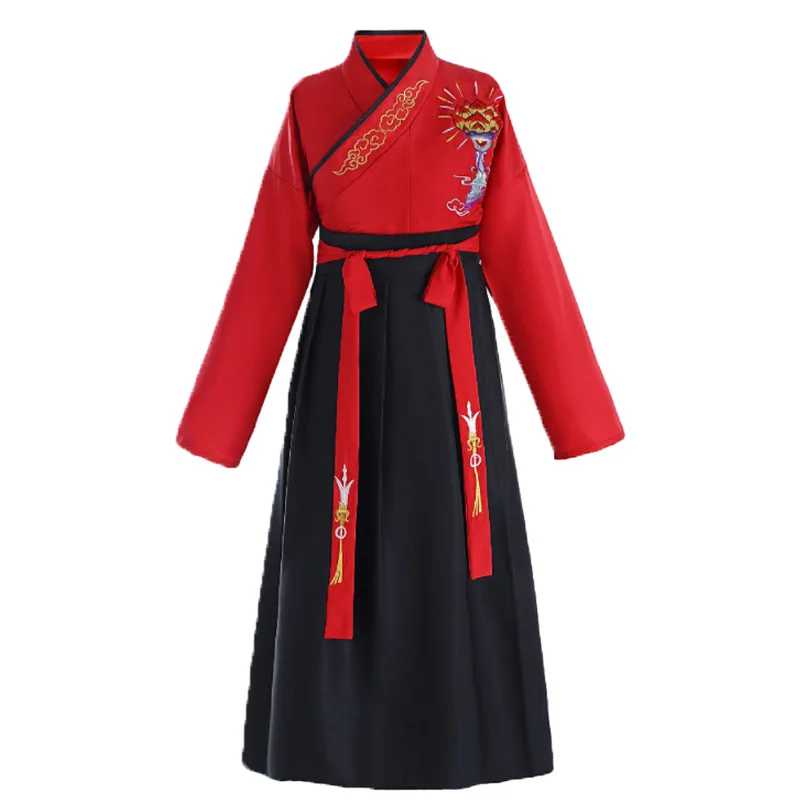 Newly Improved Ancient Costume Hanfu Male Female Immortal Martial Arts Suit Cosplay Costume Chinese Style Traditional Clothing view 6