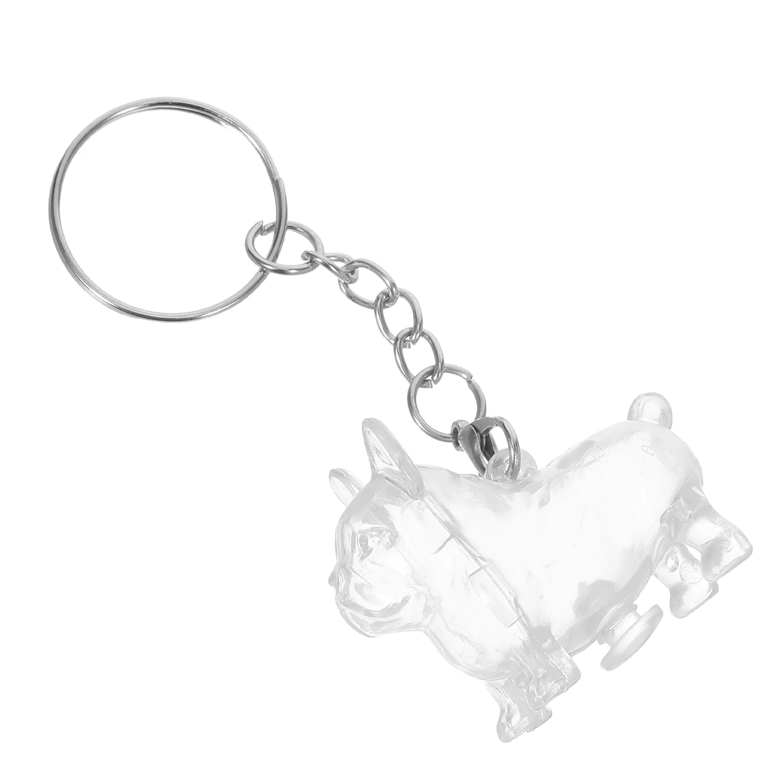 

Pet Hair Souvenir Box Dog Paw Keychain Keepsake Memorial Engraved Container for Pets